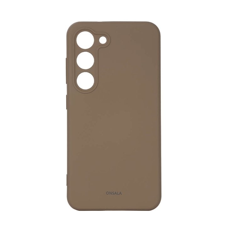 ONSALA Backcover Silicone Samsung S23 5G Summer Sand i gruppen SMARTPHONES & TABLETS / Mobil Beskyttelse / Samsung hos TP E-commerce Nordic AB (C18605)