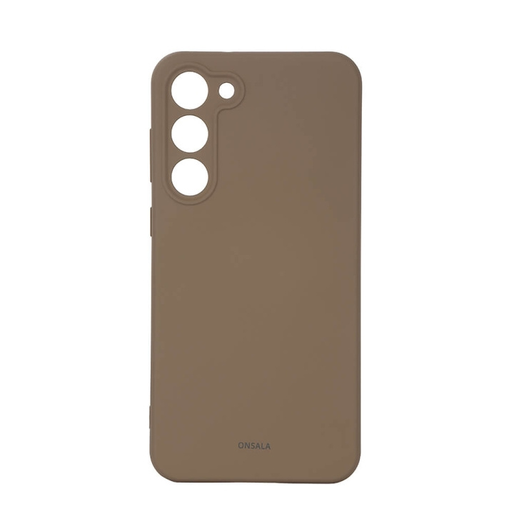 Onsala Backcover Silicone Samsung S23+ 5G Summer Sand i gruppen SMARTPHONES & TABLETS / Mobil Beskyttelse / Samsung hos TP E-commerce Nordic AB (C18606)