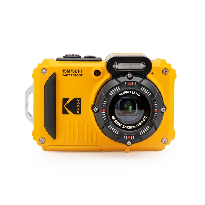 Kodak Digital Camera Pixpro WPZ2 5x WP 16MP wifi Yellow i gruppen HJEMMEELEKTRONIK / Foto og video / Kamera hos TP E-commerce Nordic AB (C18610)