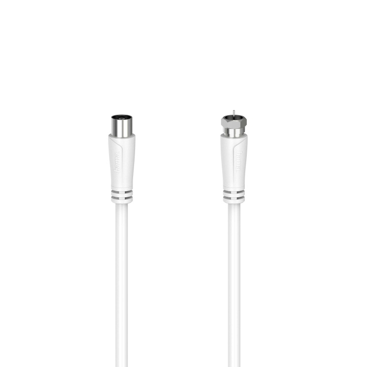 Hama Kabel Antenn SAT 90dB F-Plug-Coax Hona Vit 1.5m i gruppen HJEMMEELEKTRONIK / Kabler og adaptere / Antennekabler og tilbehør / Antenne kabler hos TP E-commerce Nordic AB (C18637)