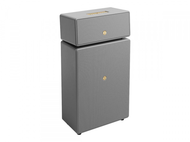 Audio Pro Drumfire II Grey i gruppen HJEMMEELEKTRONIK / Lyd & billede / Højttalere & tilbehør / Multiroom-højttaler (WiFi) hos TP E-commerce Nordic AB (C18762)
