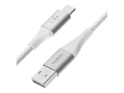Belkin Boost Charge USB-C Kabel Flätad 2m i gruppen SMARTPHONES & TABLETS / Opladere og kabler / Kabler / Kabler Type C hos TP E-commerce Nordic AB (C18845)