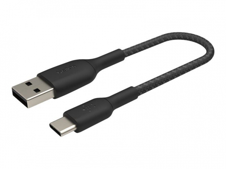 Belkin Boost Charge USB-C Kabel Flätad 15cm i gruppen SMARTPHONES & TABLETS / Opladere og kabler / Kabler / Kabler Type C hos TP E-commerce Nordic AB (C18846)