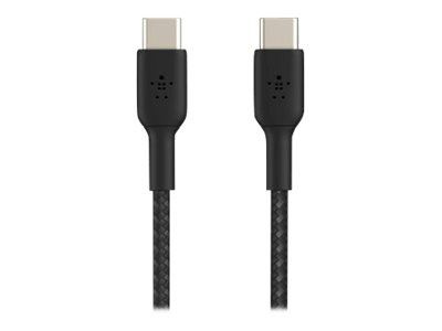 Belkin Boost Charge USB-C till USB-C Kabel Flätad 1m i gruppen SMARTPHONES & TABLETS / Opladere og kabler / Kabler / Kabler Type C hos TP E-commerce Nordic AB (C18854)