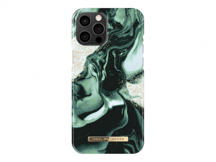 iDeal of Sweden Ideal Iphone 13 Pro Max Fashion Case Golden Olive Marble i gruppen SMARTPHONES & TABLETS / Mobil Beskyttelse / Apple / iPhone 13 Pro Max / Cover hos TP E-commerce Nordic AB (C19225)