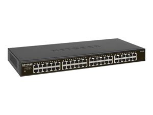 Netgear 48PT GIGE UNMANAGED RACKMOUNT SWCH i gruppen COMPUTERTILBEHØR / Netværk / Switches hos TP E-commerce Nordic AB (C19377)