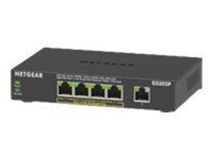 Netgear 5PT GE UNMANAGED SWCH W/ POE+ i gruppen COMPUTERTILBEHØR / Netværk / Switches / 10/100/1000Mbps hos TP E-commerce Nordic AB (C19387)