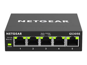 Netgear 5PT GIGE SMART MANAGED PLUS SOHO SW i gruppen COMPUTERTILBEHØR / Netværk / Switches / 10/100/1000Mbps hos TP E-commerce Nordic AB (C19390)