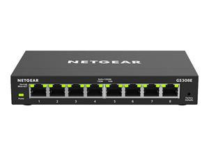 Netgear 8PT GIGE SMART MANAGED PLUS SOHO SW i gruppen COMPUTERTILBEHØR / Netværk / Switches / 10/100/1000Mbps hos TP E-commerce Nordic AB (C19401)