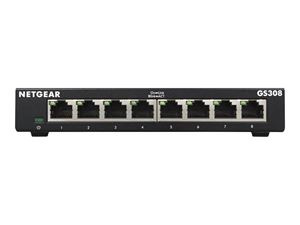 Netgear 8PT GIGE UNMANAGED SW 300-SERIES i gruppen COMPUTERTILBEHØR / Netværk / Switches hos TP E-commerce Nordic AB (C19402)