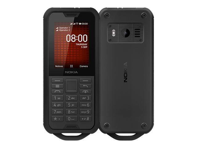 Nokia 800 Tough Dualsim Black i gruppen SMARTPHONES & TABLETS / Mobiltelefoner & smartphones hos TP E-commerce Nordic AB (C19450)