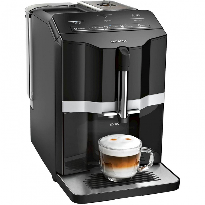 Siemens Espressomaskin TI351209RW, 1300W, Svart i gruppen HJEM, HUS & HAVE / Husholdningsapparater / Kaffe og espresso / Espressomaskiner hos TP E-commerce Nordic AB (C19722)