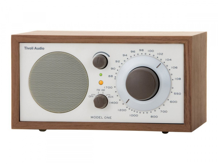 Tivoli Audio Model One Beige Classic Walnut i gruppen HJEMMEELEKTRONIK / Lyd & billede / Hjemmebiograf, HiFi & Bærbar / Radio og vækkeure / Radio hos TP E-commerce Nordic AB (C19744)