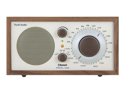 Tivoli Audio Model One BT Beige Classic Walnut i gruppen HJEMMEELEKTRONIK / Lyd & billede / Højttalere & tilbehør / Bluetooth-højttalere / Bærbare højttalere hos TP E-commerce Nordic AB (C19747)
