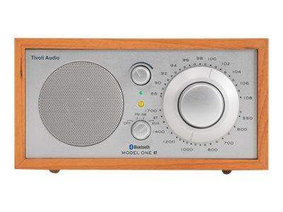 Tivoli Audio Model One BT Silver Cherry i gruppen HJEMMEELEKTRONIK / Lyd & billede / Højttalere & tilbehør / Bluetooth-højttalere / Bærbare højttalere hos TP E-commerce Nordic AB (C19749)