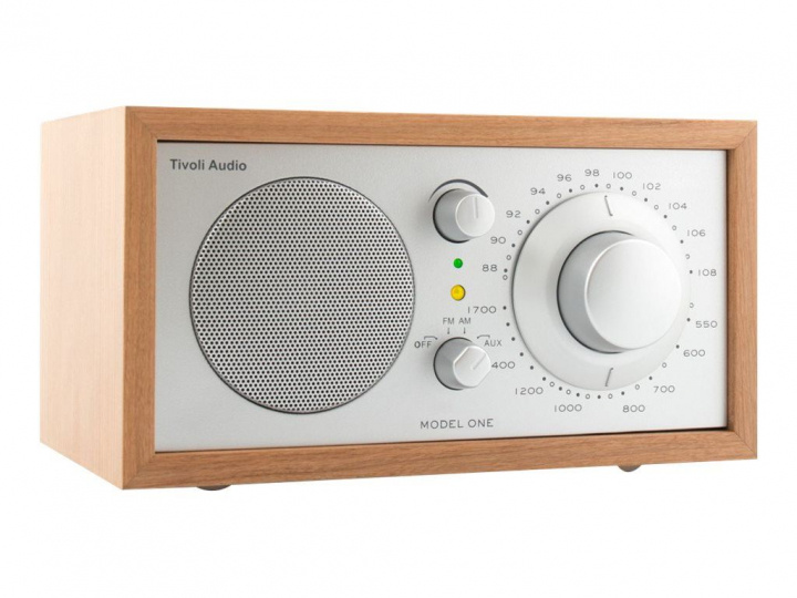 Tivoli Audio Model One Silver Cherry i gruppen HJEMMEELEKTRONIK / Lyd & billede / Hjemmebiograf, HiFi & Bærbar / Radio og vækkeure / Radio hos TP E-commerce Nordic AB (C19756)