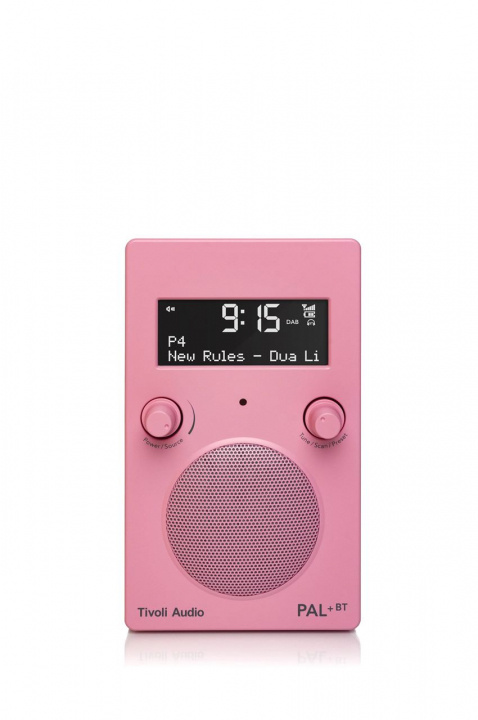 Tivoli Audio Pal + BT Pink i gruppen HJEMMEELEKTRONIK / Lyd & billede / Hjemmebiograf, HiFi & Bærbar / Radio og vækkeure / Radio hos TP E-commerce Nordic AB (C19775)