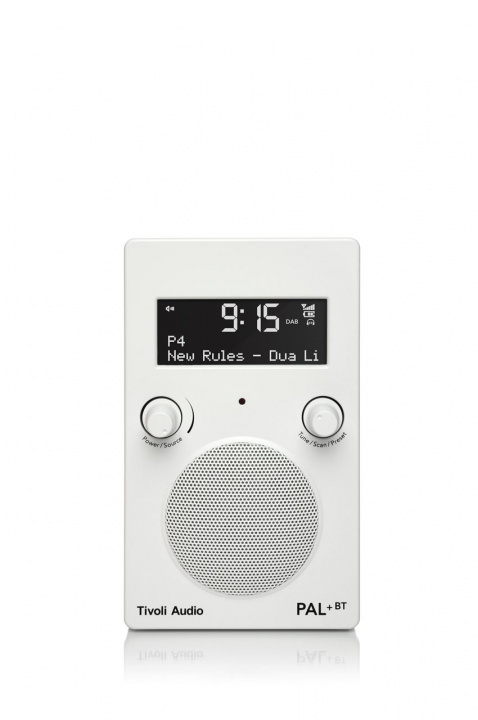 Tivoli Audio Pal + BT White i gruppen HJEMMEELEKTRONIK / Lyd & billede / Hjemmebiograf, HiFi & Bærbar / Radio og vækkeure / Radio hos TP E-commerce Nordic AB (C19777)