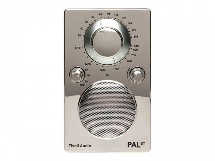 Tivoli Audio Pal BT Chrome i gruppen HJEMMEELEKTRONIK / Lyd & billede / Højttalere & tilbehør / Bluetooth-højttalere / Bærbare højttalere hos TP E-commerce Nordic AB (C19781)