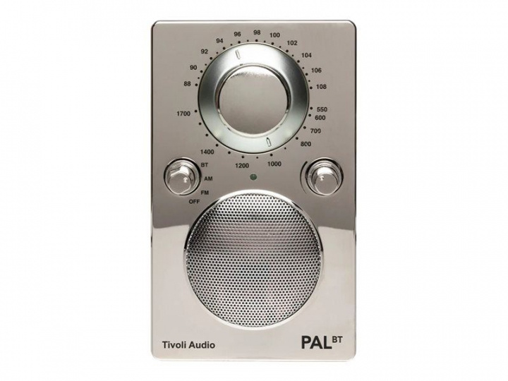 Tivoli Audio Pal BT Chrome i gruppen HJEMMEELEKTRONIK / Lyd & billede / Højttalere & tilbehør / Bluetooth-højttalere / Bærbare højttalere hos TP E-commerce Nordic AB (C19781)