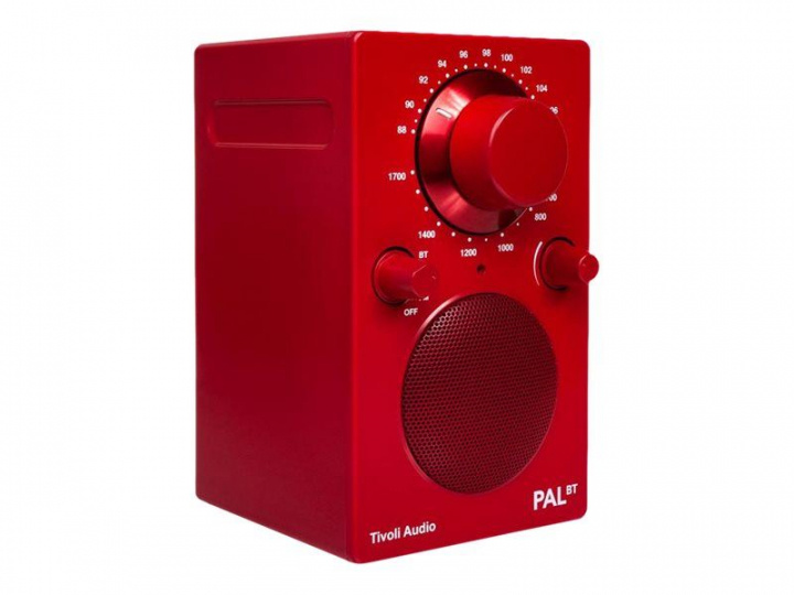 Tivoli Audio Pal BT Red i gruppen HJEMMEELEKTRONIK / Lyd & billede / Højttalere & tilbehør / Bluetooth-højttalere / Bærbare højttalere hos TP E-commerce Nordic AB (C19783)