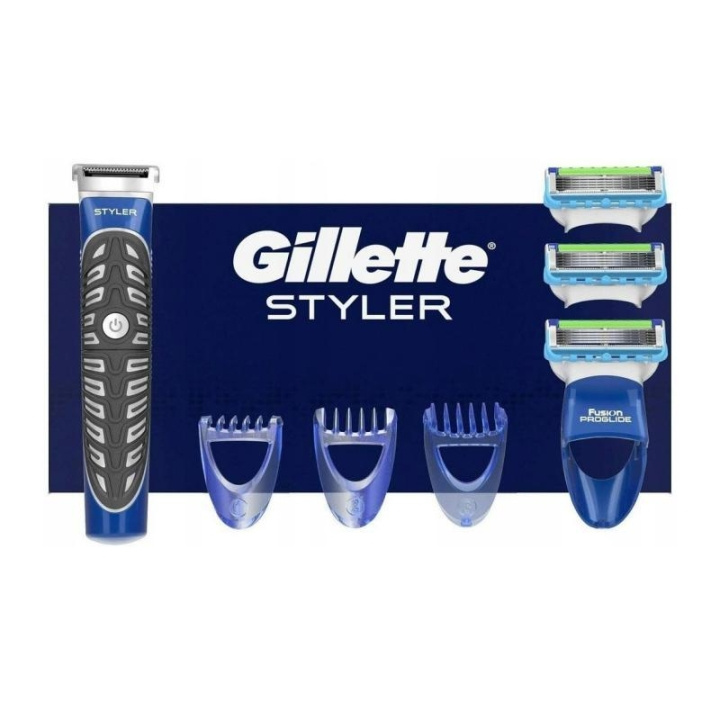 Gillette Fusion ProGlide Styler 3-in-1 Trimmer 8pc i gruppen SKØNHED & HELSE / Hår og styling / Barbering og trimning / Barbermaskiner og tilbehør hos TP E-commerce Nordic AB (C19951)