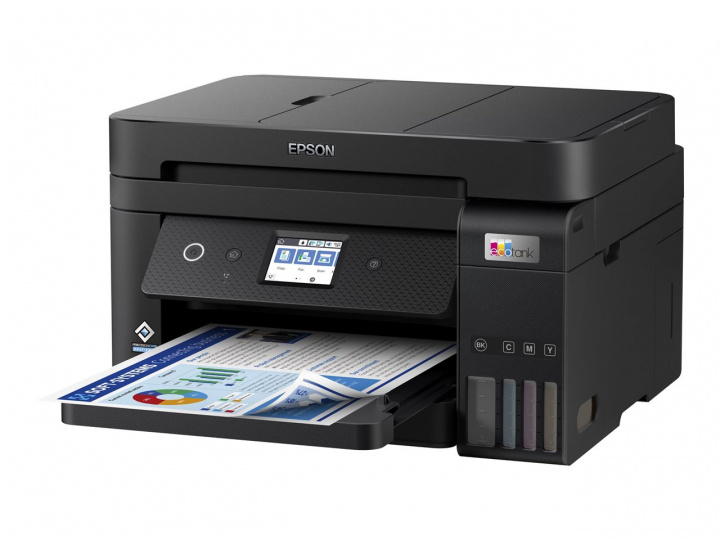 Epson EcoTank ET-4850 Multifunktionsskrivare, Svart i gruppen COMPUTERTILBEHØR / Printere og tilbehør / Printere / Inkjet printer hos TP E-commerce Nordic AB (C20019)