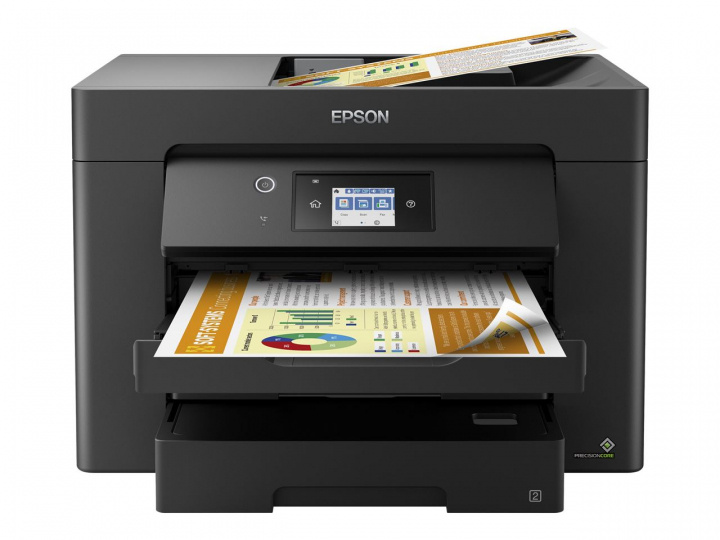 Epson Skrivare WF-7835DTWF, Svart i gruppen COMPUTERTILBEHØR / Printere og tilbehør / Printere / Inkjet printer hos TP E-commerce Nordic AB (C20026)