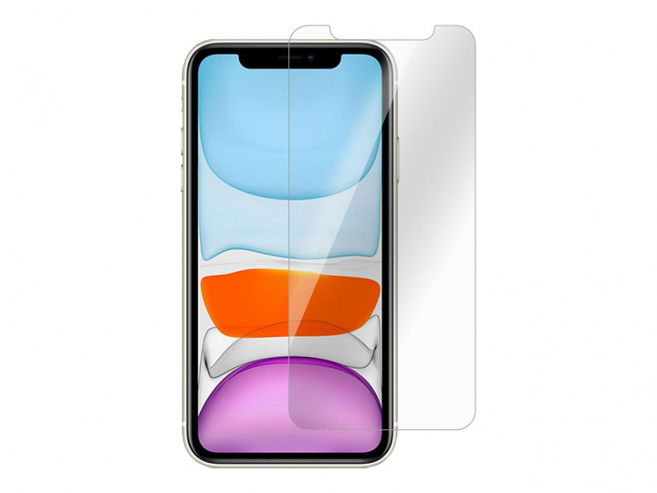 eSTUFF Skärmskydd iPhone 11/XR, ClearTitanshield i gruppen SMARTPHONES & TABLETS / Mobil Beskyttelse / Apple / iPhone 11 / Skærmbeskyttelse hos TP E-commerce Nordic AB (C20033)