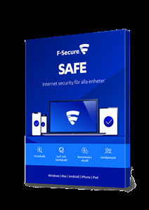 F-Secure SAFE (Box) 1 år, 5 enheter-vid köp av dator/platta i gruppen COMPUTERTILBEHØR / Computer Tilbehør / Software hos TP E-commerce Nordic AB (C20034)