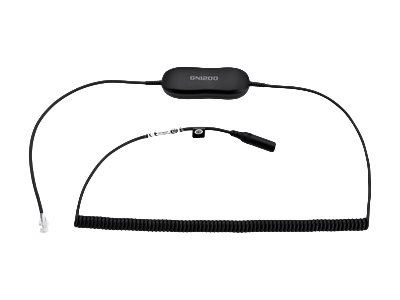 JABRA Deskphonecable 2M Evolve RJ9 t i gruppen COMPUTERTILBEHØR / Computer Tilbehør / Headset hos TP E-commerce Nordic AB (C20200)