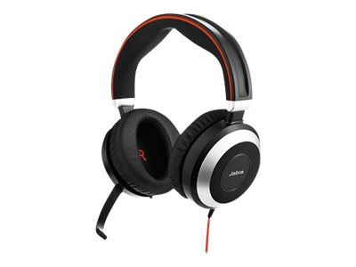 JABRA Jabra Evolve 80 UC Stereo Usb-C i gruppen COMPUTERTILBEHØR / Computer Tilbehør / Headset hos TP E-commerce Nordic AB (C20270)