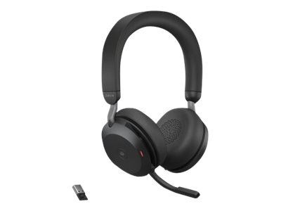 Jabra Office Trådade Hörlurar, Jabra Evolve2 75 Link380a Ms Stereo Black i gruppen COMPUTERTILBEHØR / Computer Tilbehør / Headset hos TP E-commerce Nordic AB (C20351)