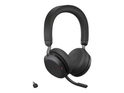 Jabra Office Trådlösa Hörlurar, Jabra Evolve2 75 Link380c Uc Stereo Black i gruppen COMPUTERTILBEHØR / Computer Tilbehør / Headset hos TP E-commerce Nordic AB (C20360)