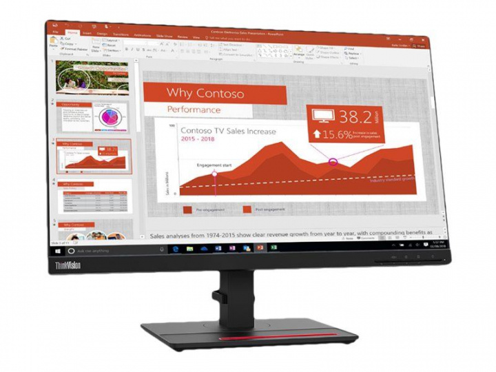 Lenovo T24I-20(C20238FT0)23.8INCH i gruppen COMPUTERTILBEHØR / Monitor / Monitorer hos TP E-commerce Nordic AB (C20431)
