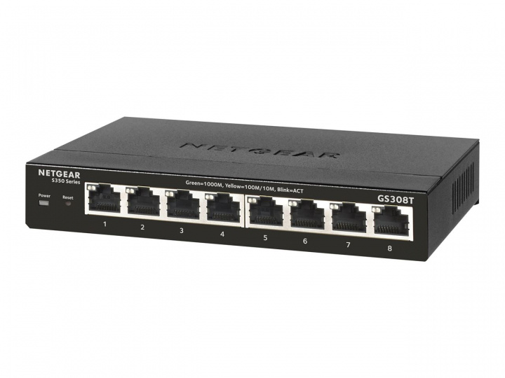 Netgear S350 8P GE SMART MANAGED PRO SW i gruppen COMPUTERTILBEHØR / Netværk / Switches hos TP E-commerce Nordic AB (C20539)