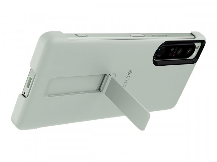 SONY Style Cover Xperia 1 Mk4 Grey i gruppen SMARTPHONES & TABLETS / Mobil Beskyttelse / Sony hos TP E-commerce Nordic AB (C20690)