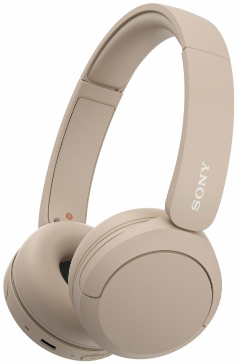 Sony WH-CH520 Trådløs Hovedtelefoner Beige i gruppen HJEMMEELEKTRONIK / Lyd & billede / Hovedtelefoner & Tilbehør / Hovedtelefoner hos TP E-commerce Nordic AB (C20704)