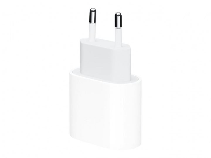 Apple 20W USB-C Power Adapter i gruppen SMARTPHONES & TABLETS / Opladere og kabler / Vægoplader / Væg oplader Type C hos TP E-commerce Nordic AB (C20878)