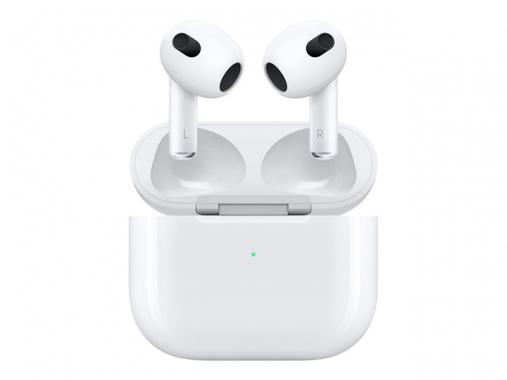 Apple AirPods 3. generation med MagSafe-opladningsetui i gruppen HJEMMEELEKTRONIK / Lyd & billede / Hovedtelefoner & Tilbehør / Hovedtelefoner hos TP E-commerce Nordic AB (C20881)