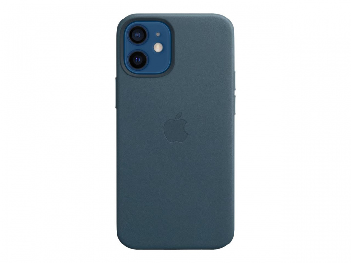 Apple iPhone 12 mini Leather Case with MagSafe Baltic Blue i gruppen SMARTPHONES & TABLETS / Mobil Beskyttelse / Apple / iPhone 12 Mini / Cover hos TP E-commerce Nordic AB (C20953)