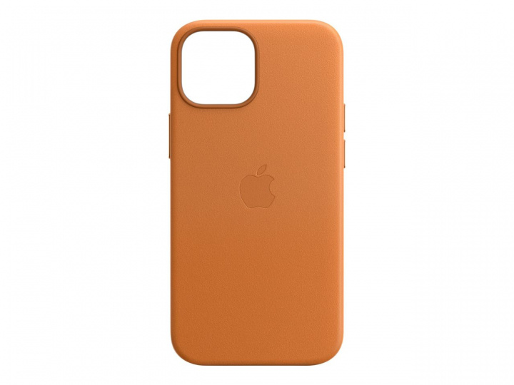Apple iPhone 13 mini Leather Case with MagSafe - Golden Brown i gruppen SMARTPHONES & TABLETS / Mobil Beskyttelse / Apple / iPhone 13 Mini / Cover hos TP E-commerce Nordic AB (C21039)