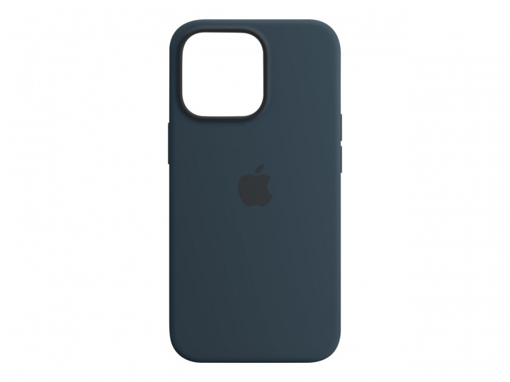 Apple iPhone 13 Pro Silicone Case with MagSafe  Abyss Blue i gruppen SMARTPHONES & TABLETS / Mobil Beskyttelse / Apple / iPhone 13 Pro / Cover hos TP E-commerce Nordic AB (C21075)