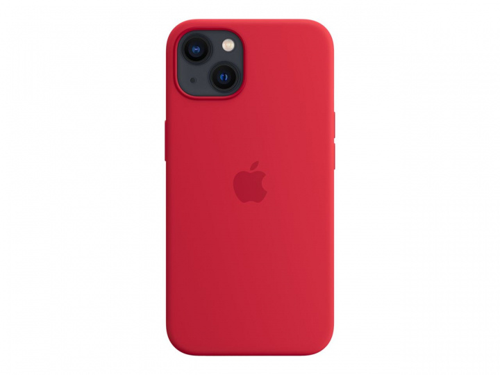 Apple iPhone 13 Silicone Case with MagSafe  Red i gruppen SMARTPHONES & TABLETS / Mobil Beskyttelse / Apple / iPhone 13 / Cover hos TP E-commerce Nordic AB (C21090)
