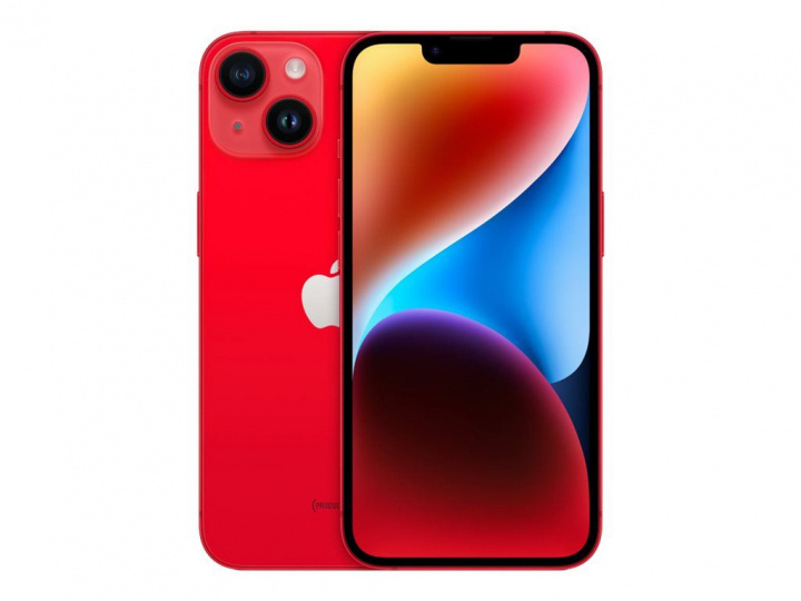 Apple iPhone 14 5G 256GB Rød i gruppen SMARTPHONES & TABLETS / Mobiltelefoner & smartphones hos TP E-commerce Nordic AB (C21103)
