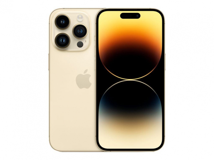 Apple iPhone 14 Pro 5G 512GB Gold i gruppen SMARTPHONES & TABLETS / Mobiltelefoner & smartphones hos TP E-commerce Nordic AB (C21169)