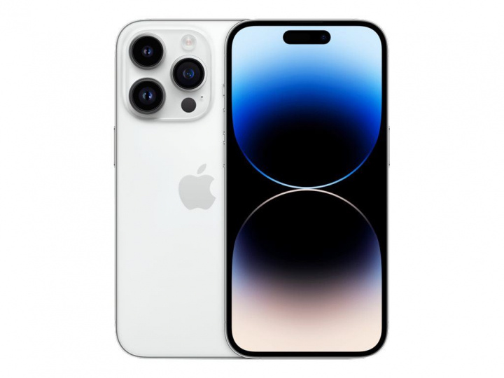 Apple iPhone 14 Pro 5G 512GB Silver i gruppen SMARTPHONES & TABLETS / Mobiltelefoner & smartphones hos TP E-commerce Nordic AB (C21170)