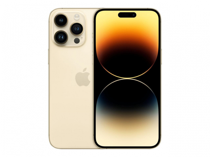 Apple iPhone 14 Pro Max 5G 128GB Gold i gruppen SMARTPHONES & TABLETS / Mobiltelefoner & smartphones hos TP E-commerce Nordic AB (C21181)