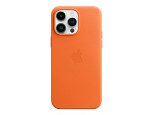 Apple iPhone 14 Pro Max Leather Case with MagSafe - Orange i gruppen SMARTPHONES & TABLETS / Mobil Beskyttelse / Apple / iPhone 14 hos TP E-commerce Nordic AB (C21205)