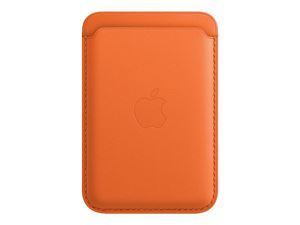 Apple iPhone Leather Wallet with MagSafe - Orange i gruppen SMARTPHONES & TABLETS / Øvrigt tilbehør / Andet hos TP E-commerce Nordic AB (C21235)